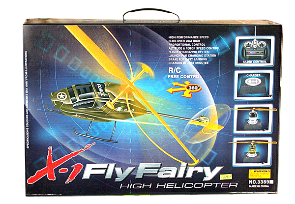 rc x-1 fly fairy helicopter box